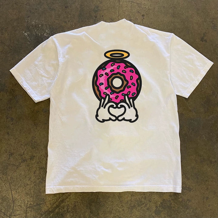 Heart Doughnut Dream Short Sleeve T-Shirt