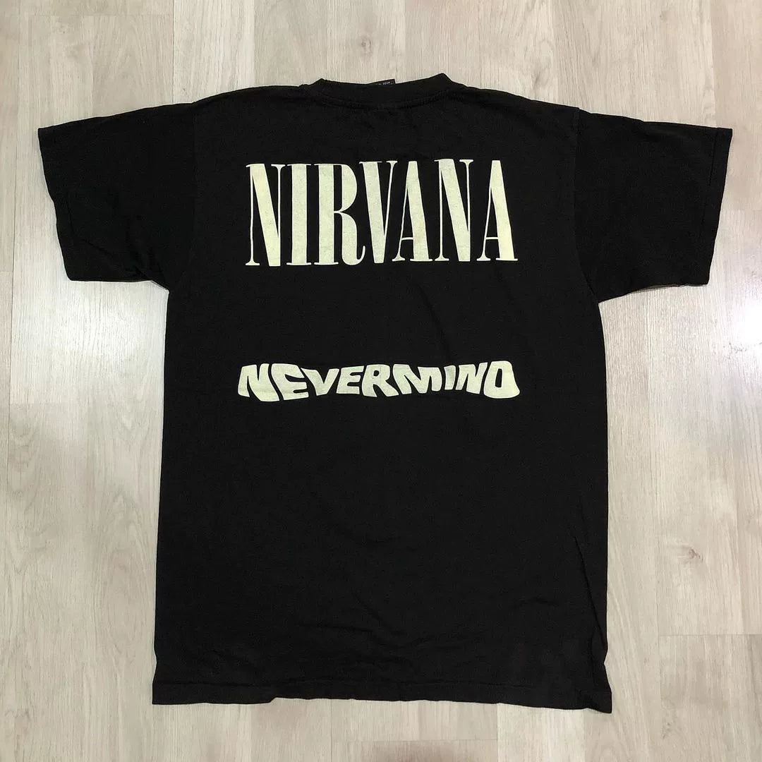 Nirvana Angel Rock Band Vintage Graphic T-Shirt