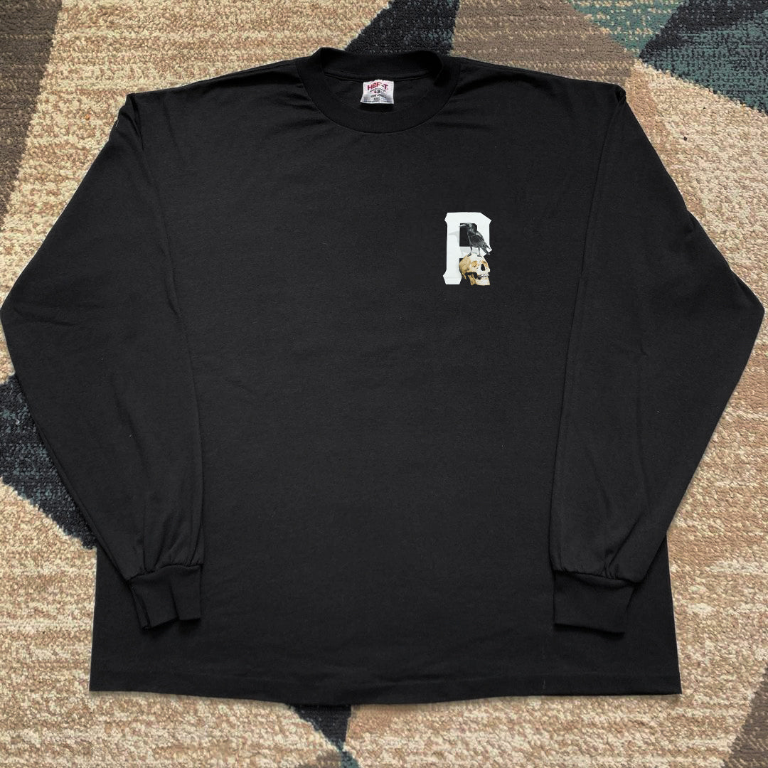 Dark Aesthetic Hip-Hop Streetwear Long Sleeve T-Shirt