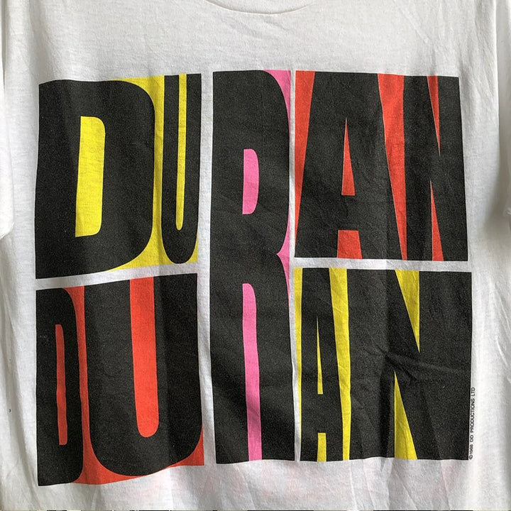 Retro Punk DuranDuran Graphic T-Shirt