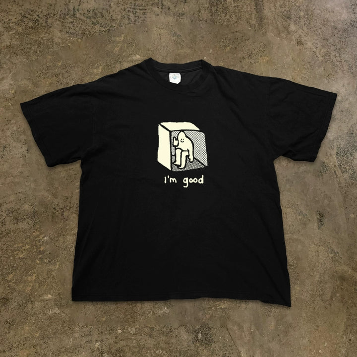 Minimalist Vintage-Style Cotton Tee