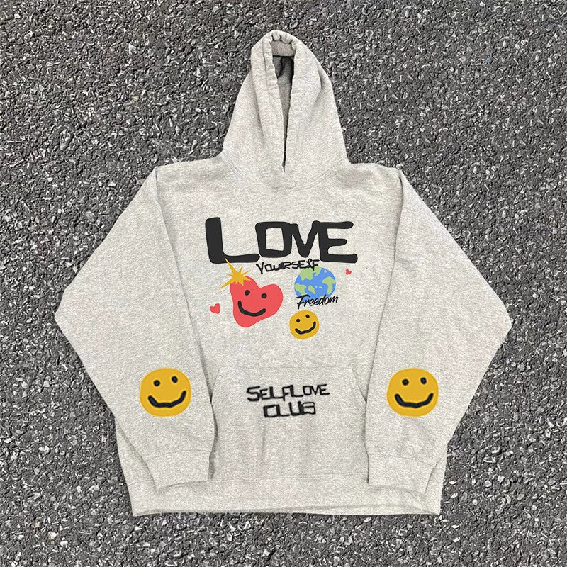 Vintage Love Yours Hooded Sweatshirt