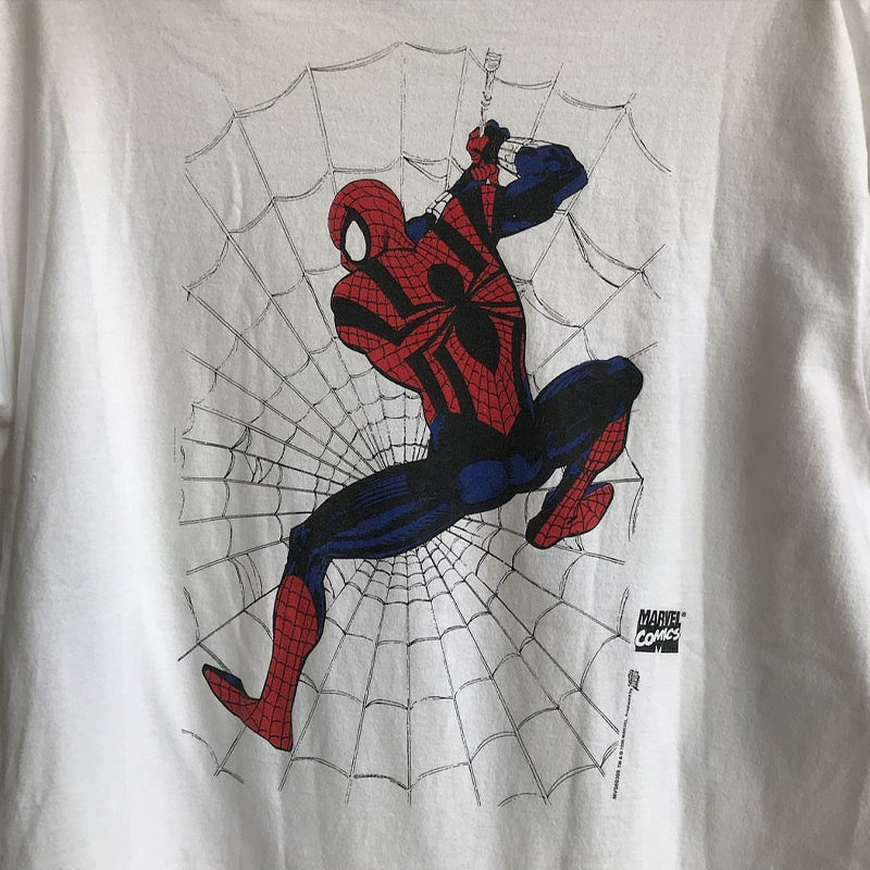 Retro Spider-Man Anime Hip Hop Tee