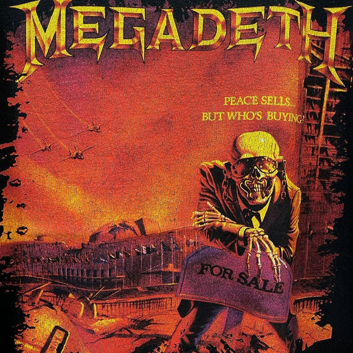 Vintage Megadeth Heavy Metal Graphic Tee