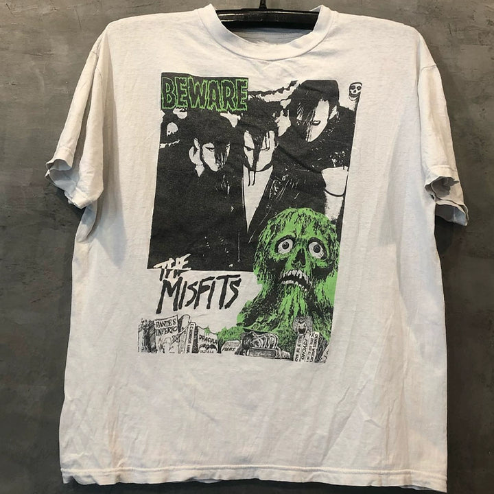 Vintage Punk Rock Misfits Heavy Cotton Tee