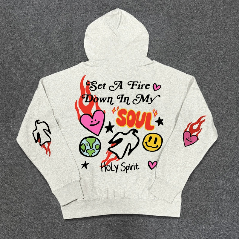 Vintage-Inspired Graphic Hoodie