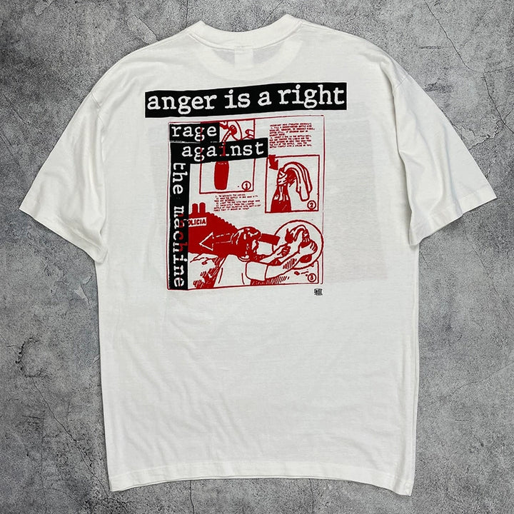 Vintage Blockbuster Graphic Tee by Rage Against the Machine