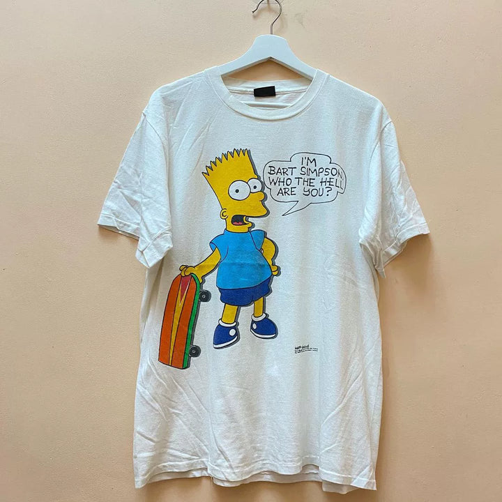 The Simpsons Anime-Inspired Street Art T-Shirt