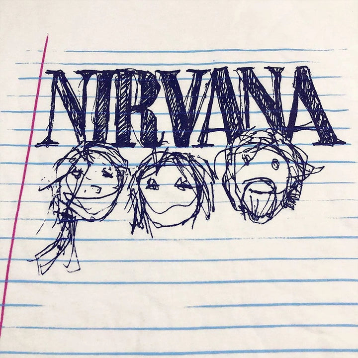 Nirvana Vintage Rock Band T-shirt featuring Kurt Cobain