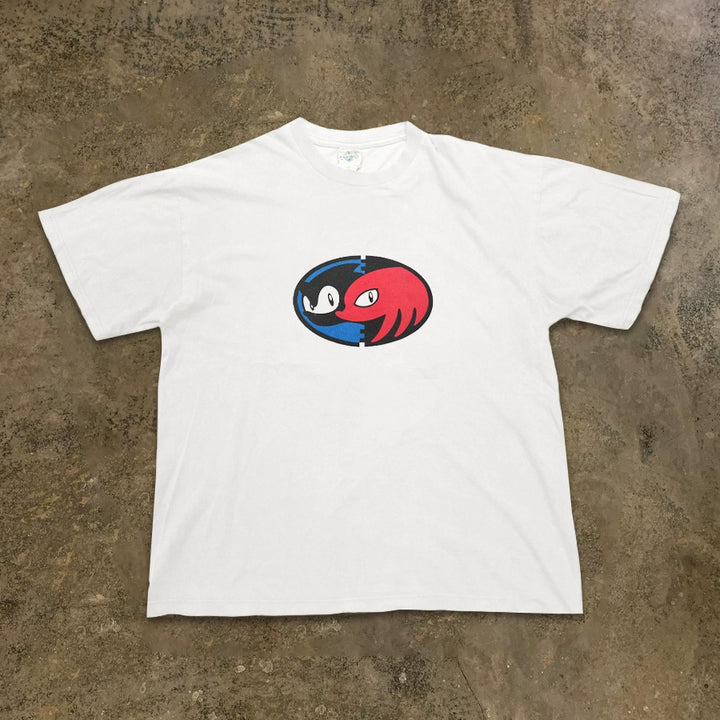 Sonic the Hedgehog Cartoon Graphic T-Shirt