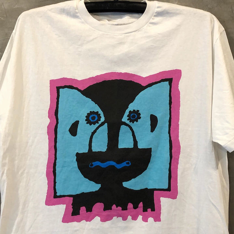 High Street Vibe T-Shirt Featuring Pink Floyd's White Ghost Design