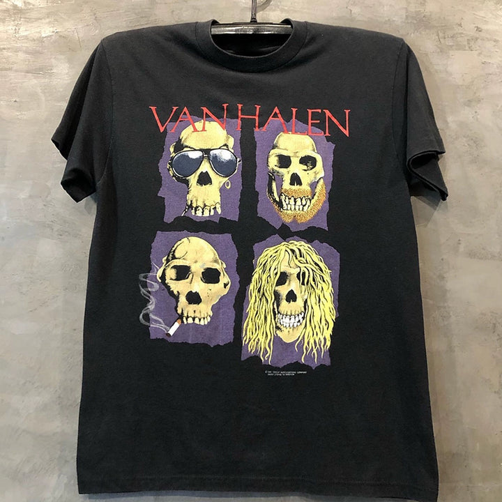 Van Halen Vintage Hardcore Rock Short Sleeve T-Shirt