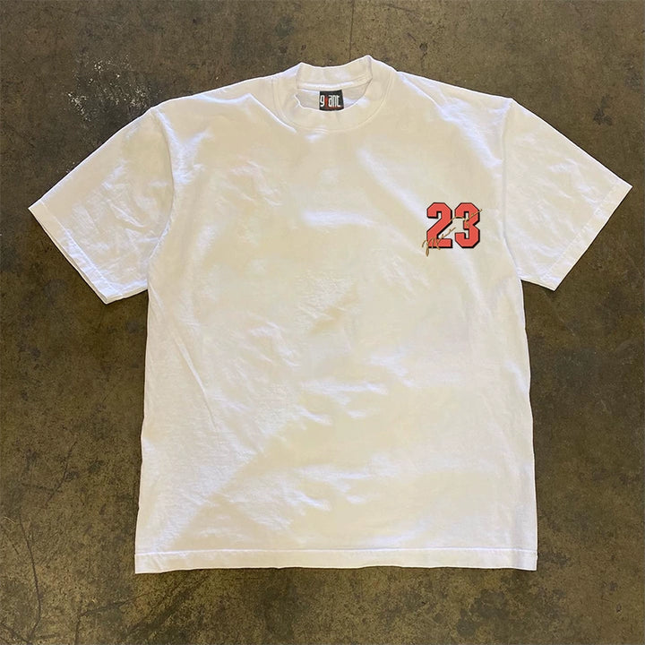 Niche Letter Graphic Short Sleeve T-Shirt