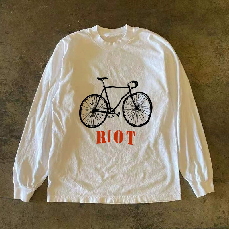 Heavy Dirt Bike High Street Long Sleeve T-Shirt