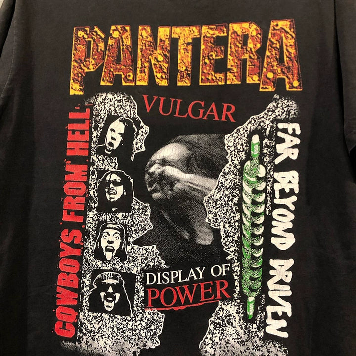 Vintage Pantera Rock Couple T-Shirt