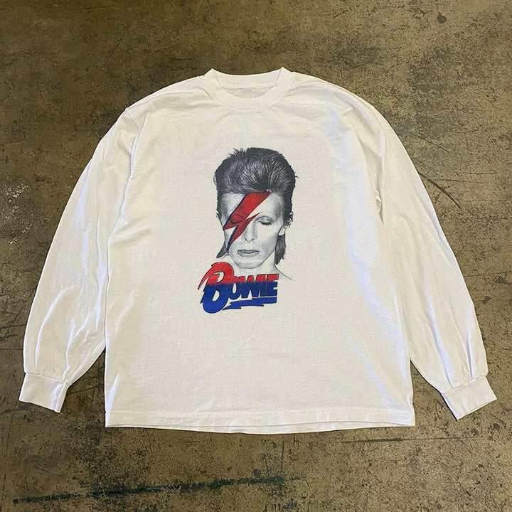 Trendy David Bowie Portrait T-Shirt