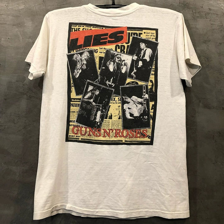 Guns N' Roses Vintage Rock Portrait T-Shirt