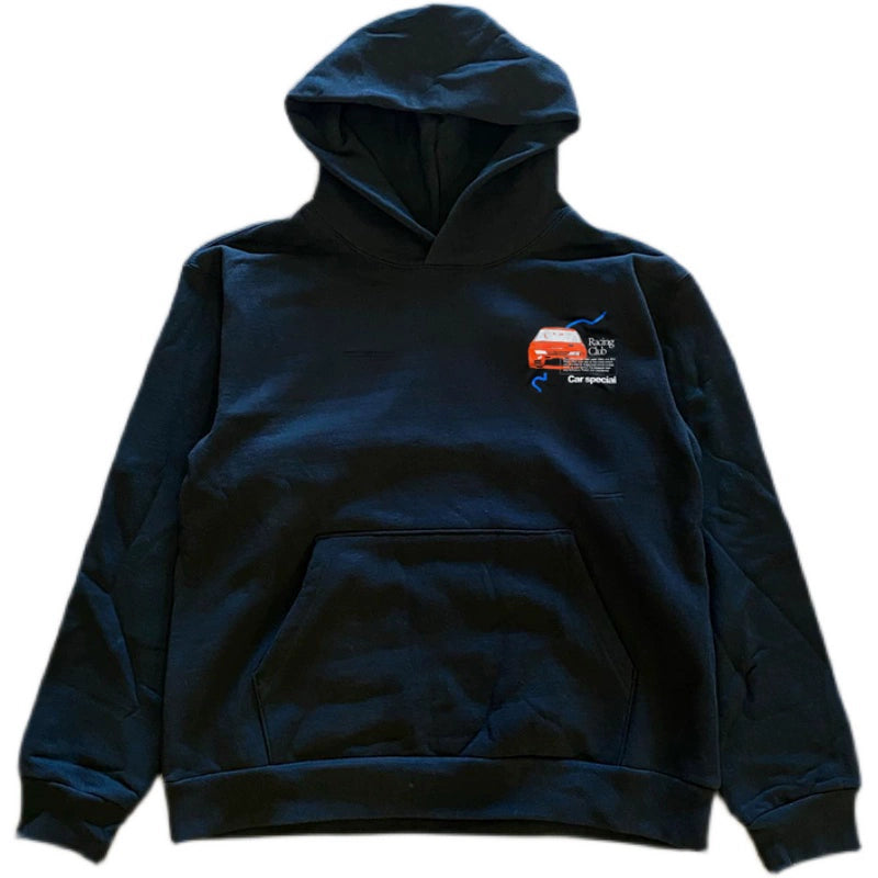 Vintage Car Club Graphic Hoodie