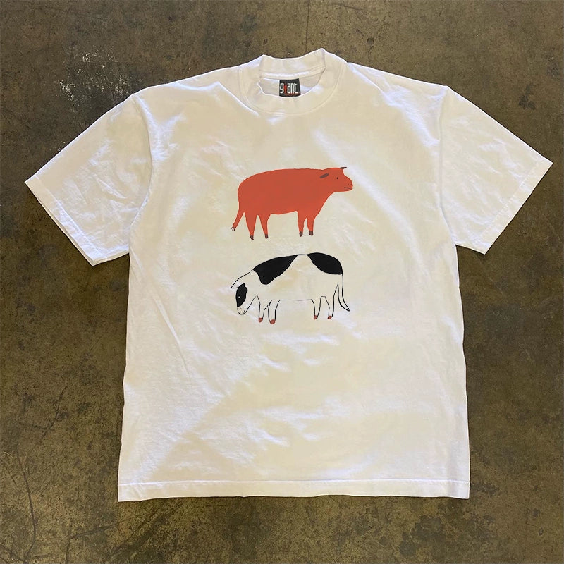 Cow Parade Fun Prints T-Shirt