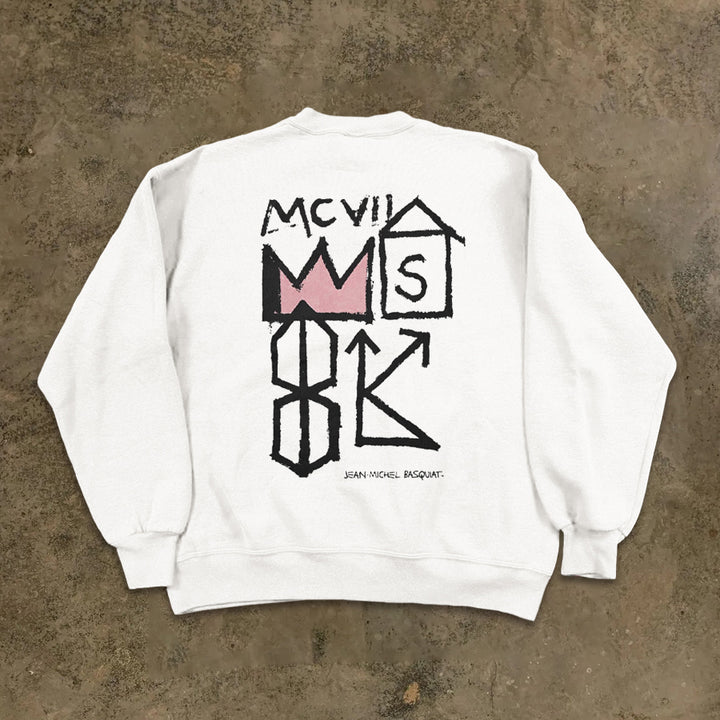 Basquiat-Inspired Graffiti Artwork