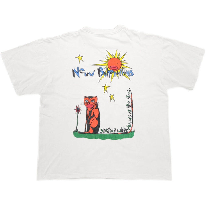 Retro-Inspired Graphic Tee with Unique Illustrations