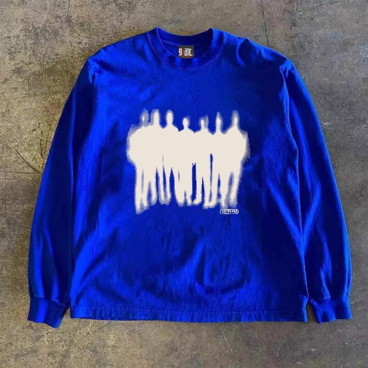 Shadowed Streets Long-Sleeved T-Shirt