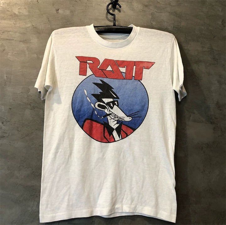 RATT Vintage Rock Band Short Sleeve T-Shirt