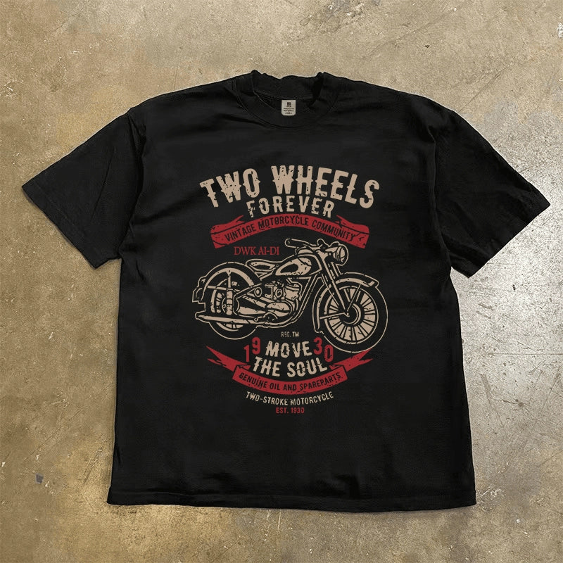 Versatile Short Sleeve Graphic Tee