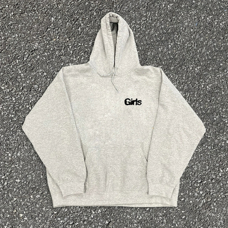 Unique Graphic Lettering Streetwear Hoodie