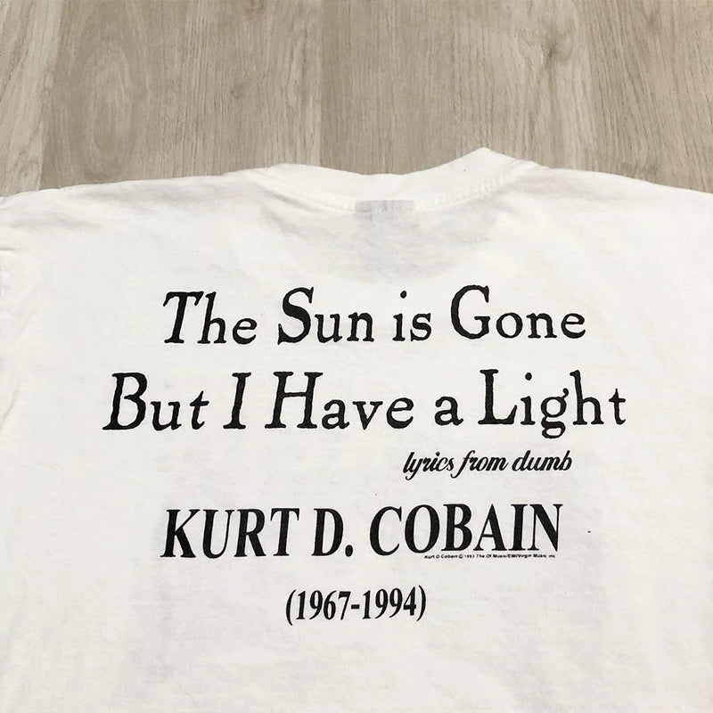 Vintage Nirvana Kurt Cobain Graphic Tee