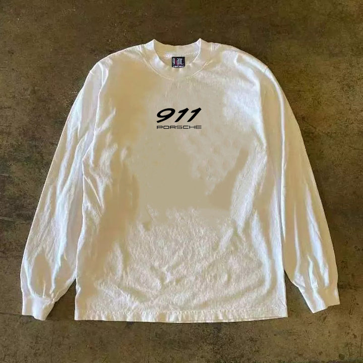 Classic 911 Graphic Long Sleeve T-Shirt