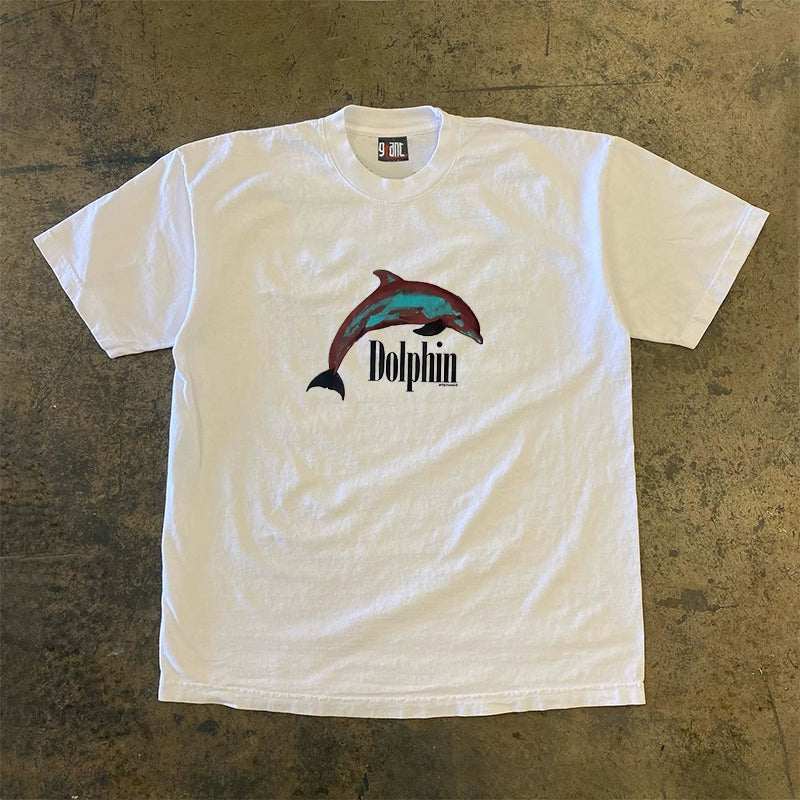 Dolphin's Leap Heavyweight Impermeable Graphic T-Shirt