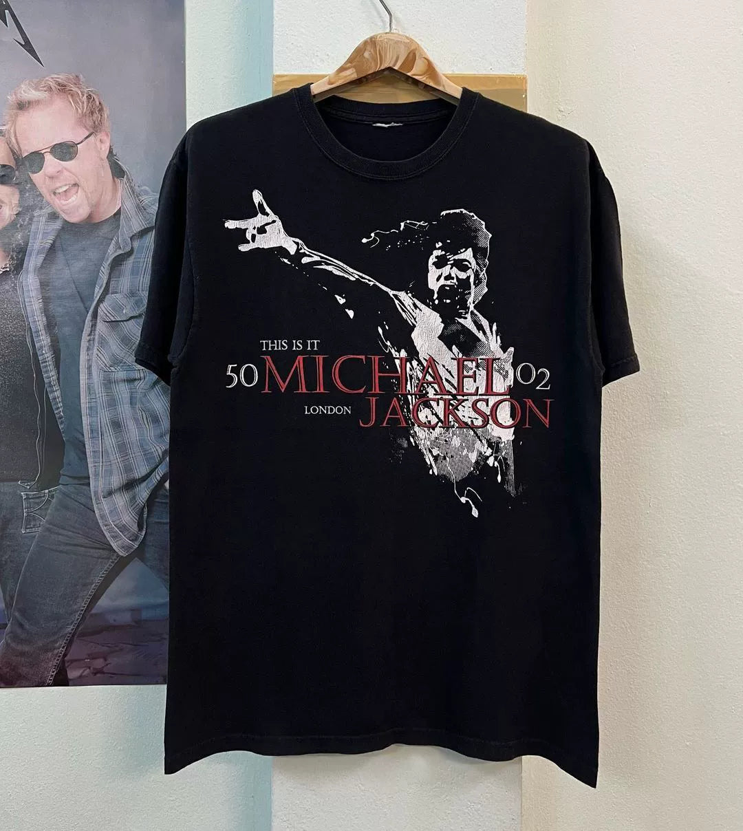 High Street Niche Design Michael Jackson Graphic T-Shirt