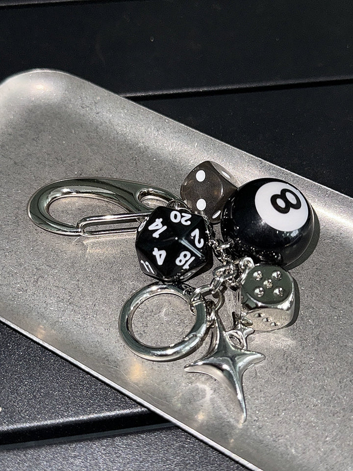 Lucky Element Pendant Key Charm