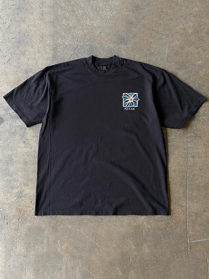 Flourish in Peace Printed Graphic Tee