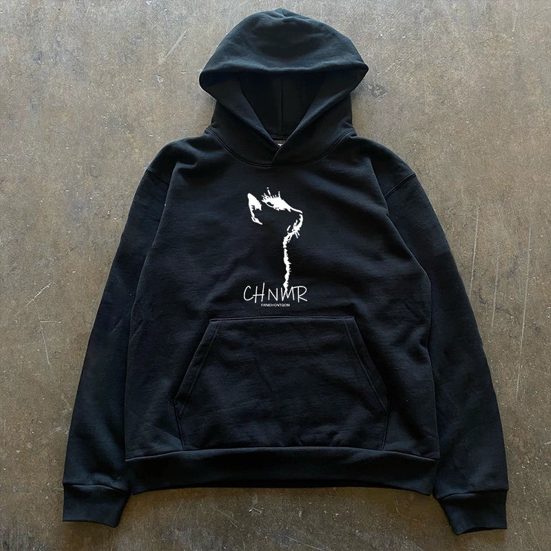 Shadow Cat Vintage Hoodie