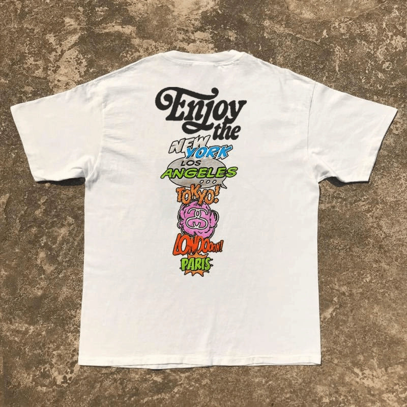 Vintage American Cotton Graphic T-Shirt