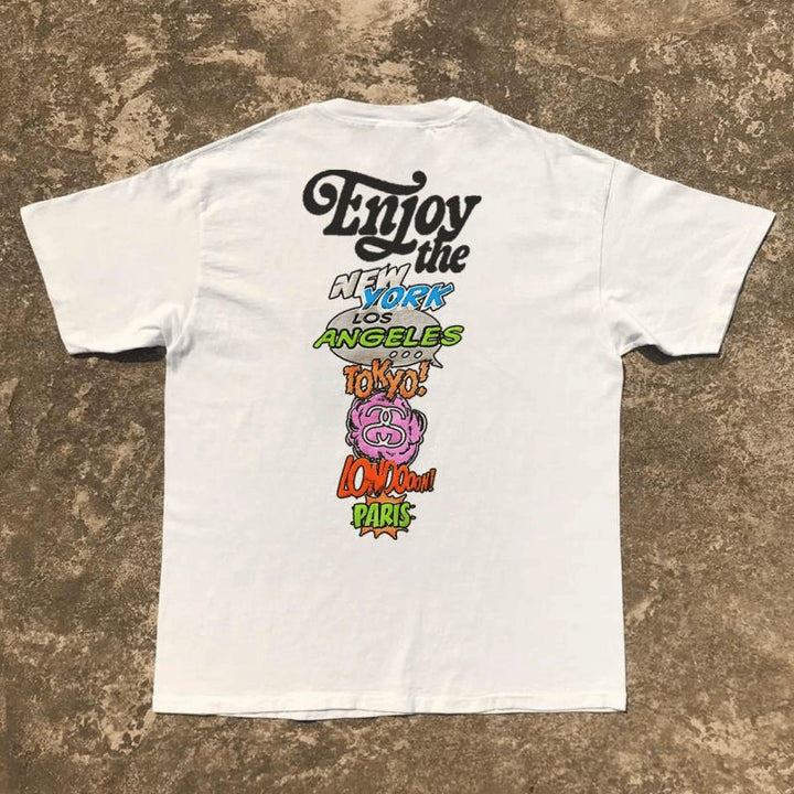 Vintage American Cotton Graphic T-Shirt