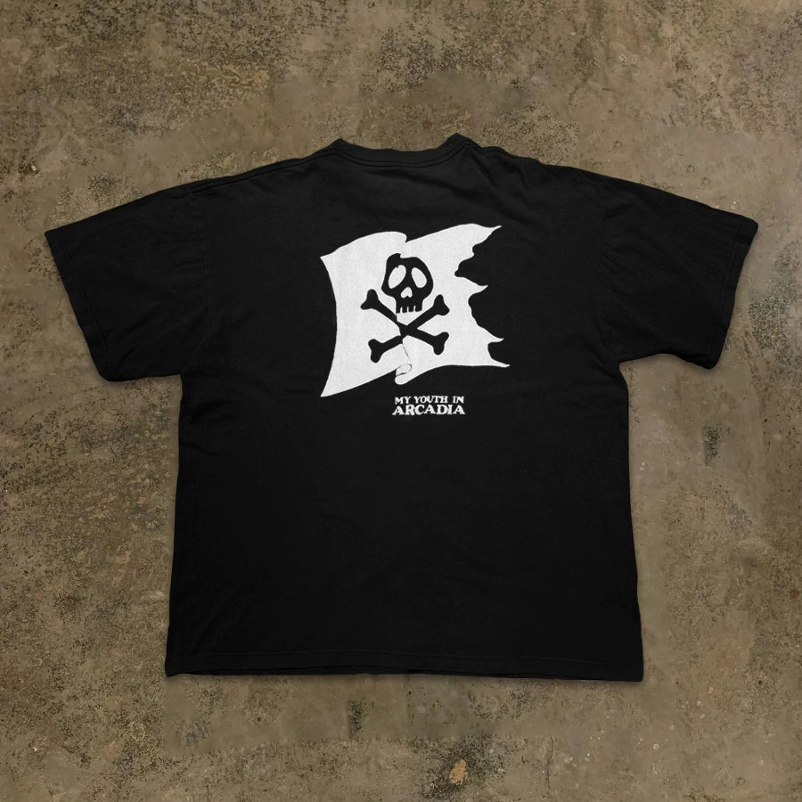 Skull Flag Graphic T-Shirt