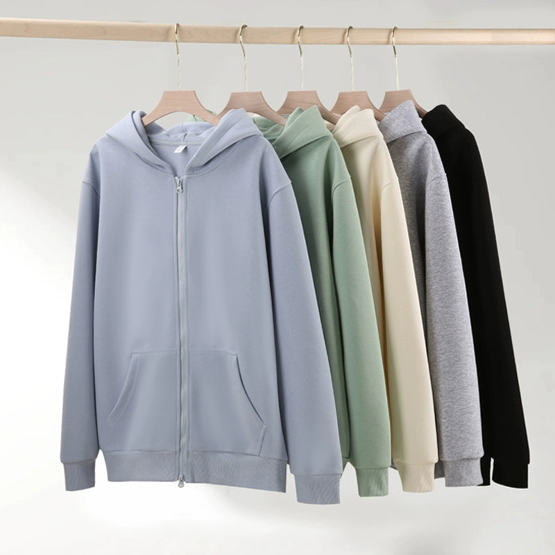 Heavyweight Classic Zip-Up Sweatshirt