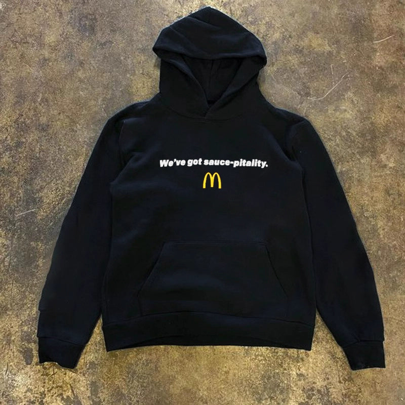 Bold Graphic Couples Hoodie