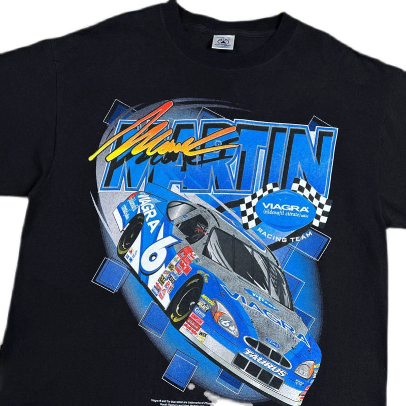 Vintage Racing-Inspired Graphic T-Shirt