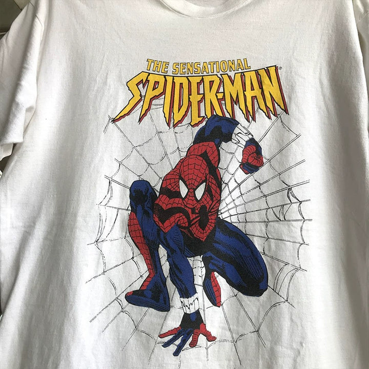 Retro Spider-Man Anime Hip Hop Tee