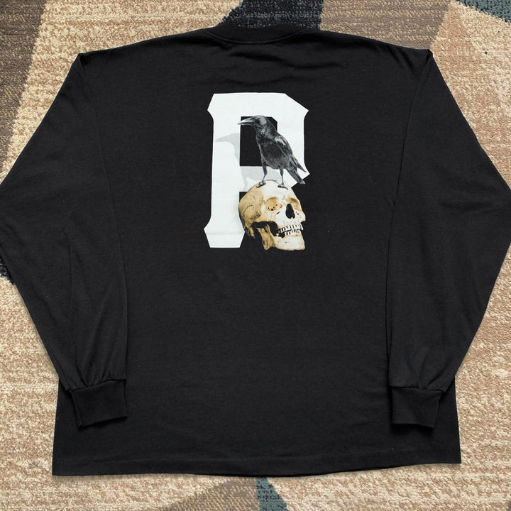 Dark Aesthetic Hip-Hop Streetwear Long Sleeve T-Shirt