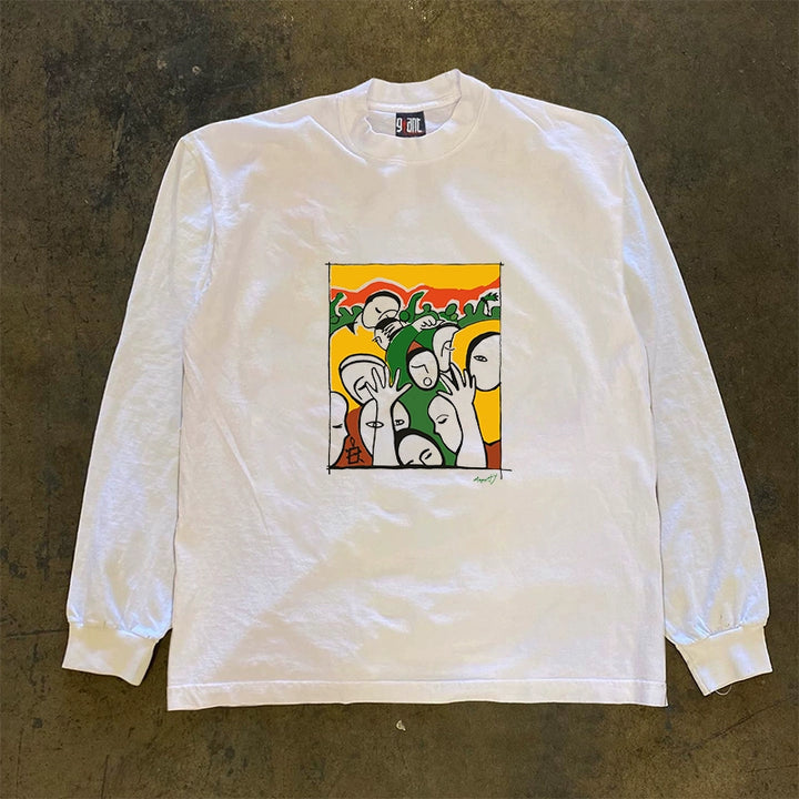 Street Art Blockbuster Long-Sleeved T-Shirt