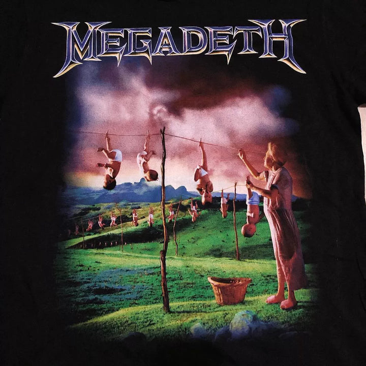 Megadeth-inspired Rock and Metal Graphic T-Shirt