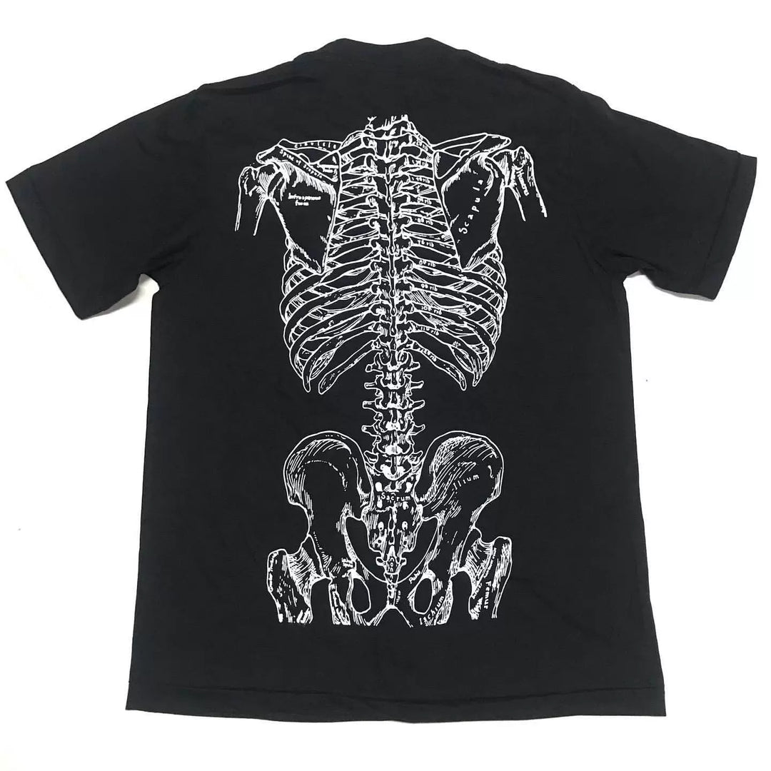 Skeleton Chic Hip Hop Art T-Shirt