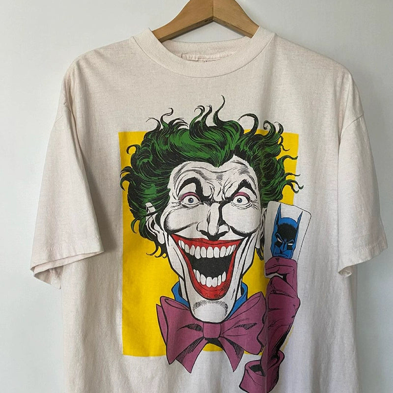 Hip-Hop Street Clown Print T-Shirt