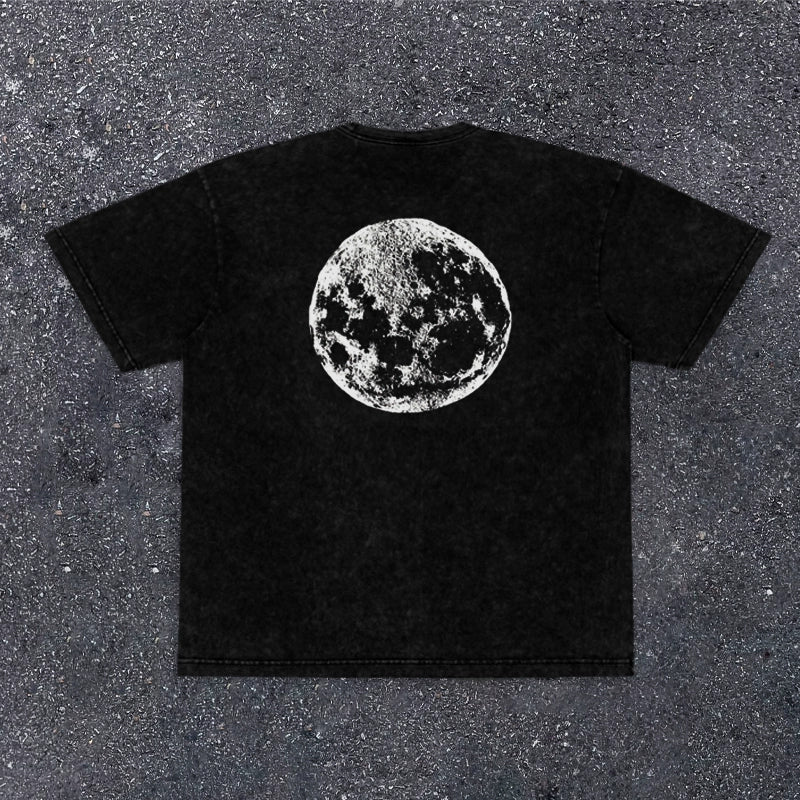 Moonlit Vintage Wash Cotton Tee