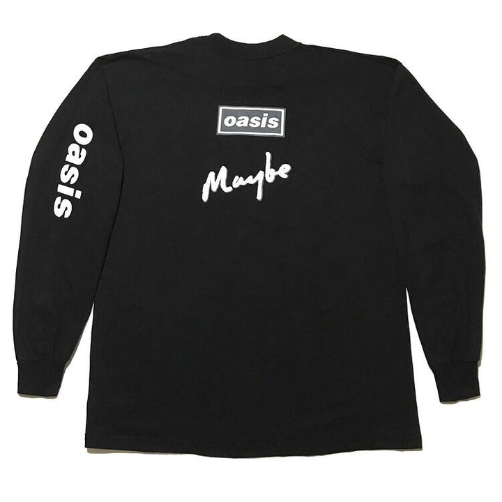 Vintage Oasis Rock Graphic Long Sleeve Tee